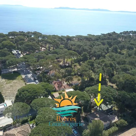 Вилла Villa La Petite Ourse-200M Plage-Clim/Wifi/Parking *